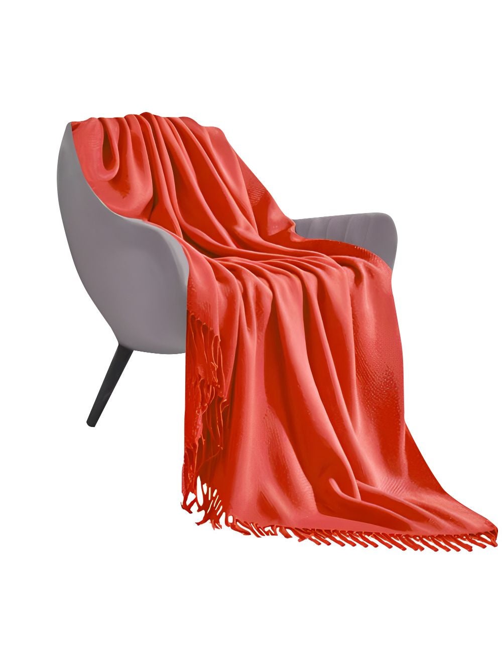 Red Ombre fashion Couch Blanket