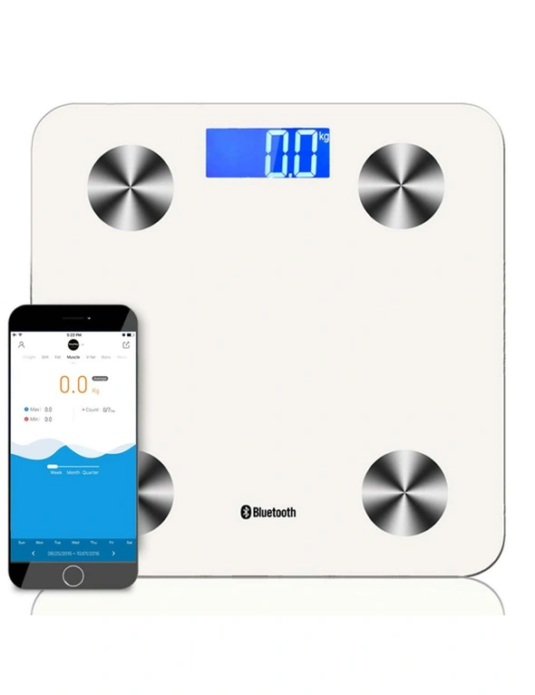 SOGA Wireless Bluetooth Digital Health Analyser Scale, hi-res image number null