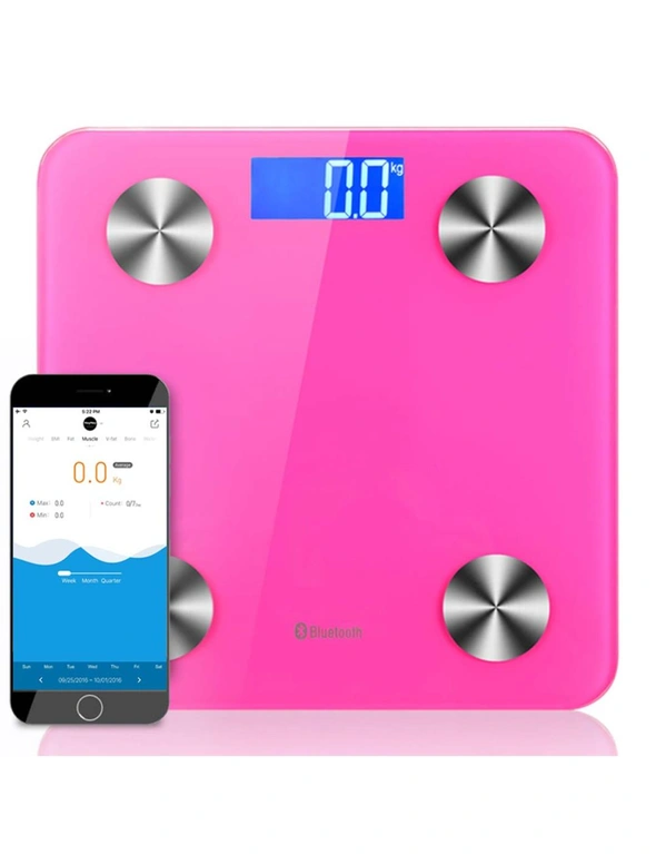 SOGA Wireless Bluetooth Digital Health Analyser Scale, hi-res image number null