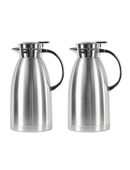 SOGA 2X 2.3L Stainless Steel Kettle Insulated Vacuum Flask Water Coffee Jug Thermal