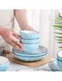 SOGA Blue Japanese Style Ceramic Dinnerware Crockery Soup Bowl Plate Server Kitchen Home Decor Set of 10, hi-res