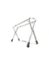 SOGA 1.6m Portable Standing Clothes Drying Rack Foldable Space-Saving Laundry Holder with Wheels, hi-res