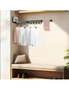SOGA 2X  93.2cm Wall-Mounted Clothing Dry Rack Retractable Space-Saving Foldable Hanger, hi-res