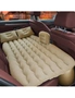SOGA Beige Ripple Inflatable Car Mattress Portable Camping Air Bed Travel Sleeping Kit Essentials, hi-res