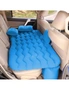 SOGA 2X Blue Ripple Inflatable Car Mattress Portable Camping Air Bed Travel Sleeping Kit Essentials, hi-res