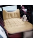 SOGA Beige Honeycomb Inflatable Car Mattress Portable Camping Air Bed Travel Sleeping Kit Essentials, hi-res