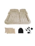 SOGA Beige Inflatable Car Boot Mattress Portable Camping Air Bed Travel Sleeping Essentials, hi-res