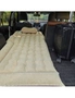 SOGA Beige Inflatable Car Boot Mattress Portable Camping Air Bed Travel Sleeping Essentials, hi-res