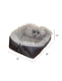 SOGA Black Dual-purpose Cushion Nest Cat Dog Bed Warm Plush Kennel Mat Pet Home Travel Essentials, hi-res