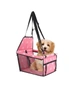 SOGA Waterproof Pet Booster Car Seat Breathable Mesh Safety Travel Portable Dog Carrier Bag Pink, hi-res