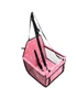 SOGA Waterproof Pet Booster Car Seat Breathable Mesh Safety Travel Portable Dog Carrier Bag Pink, hi-res