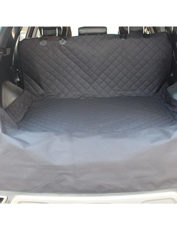 SOGA Premium Car Trunk Pet Mat Boot Cargo Liner Waterproof Seat Cover Protector Hammock Non-Slip Pet Travel Essentials, hi-res image number null