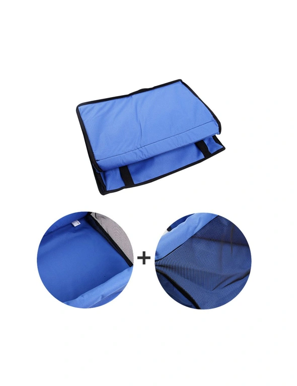 SOGA Waterproof Pet Booster Car Seat Breathable Mesh Safety Travel Portable Dog Carrier Bag, hi-res image number null