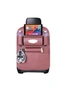 SOGA PVC Leather Car Back Seat Storage Bag Multi-Pocket Organizer Backseat and iPad Mini Holder Coffee, hi-res