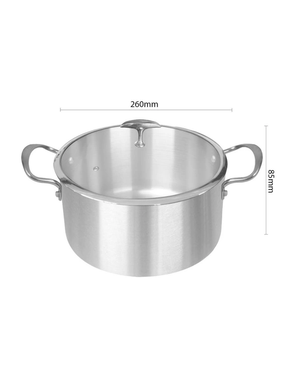 SOGA SS Casserole Induction Cookware 26cm, hi-res image number null