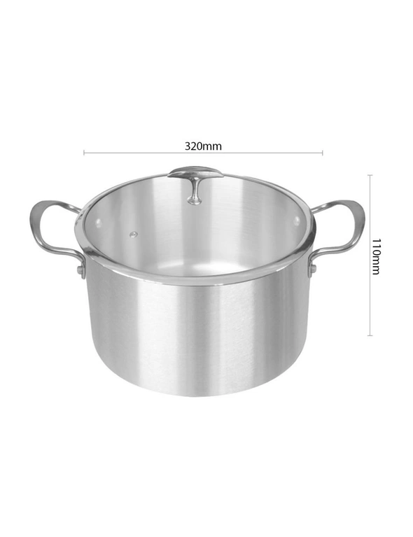 SOGA SS Casserole Induction Cookware 32cm , hi-res image number null