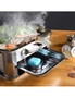 4X 45CM Portable Stainless Steel Outdoor Chafing Dish BBQ Fish Stove Grill Plate, hi-res