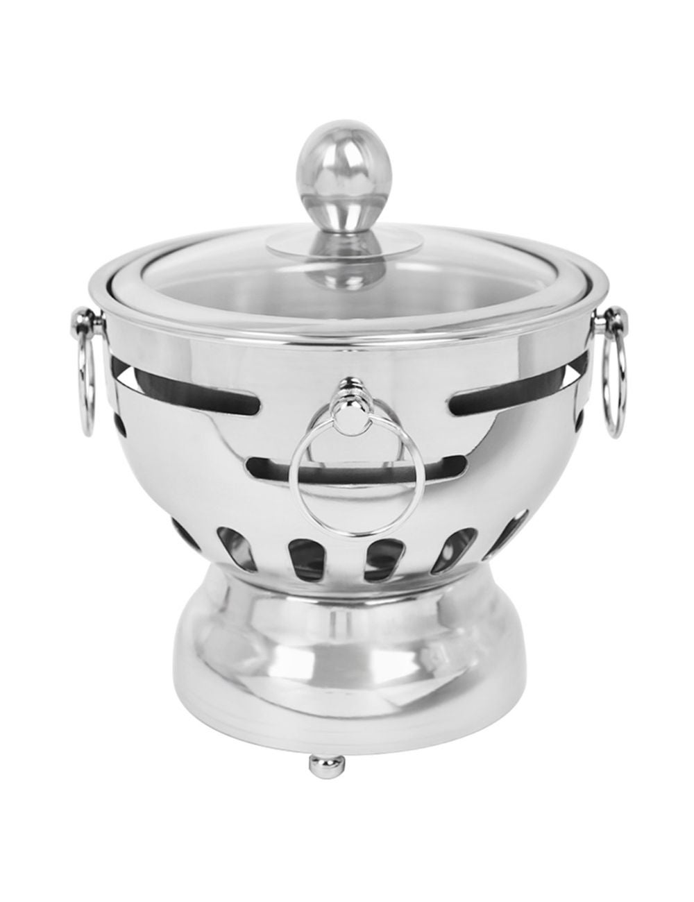 SOGA Stainless Steel Mini Asian Buffet Hot Pot Single Person Shabu Alc –  buyinaus