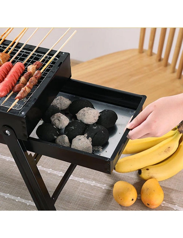 SOGA 60cm Portable Folding Charcoal Grill Outdoor BBQ, hi-res image number null