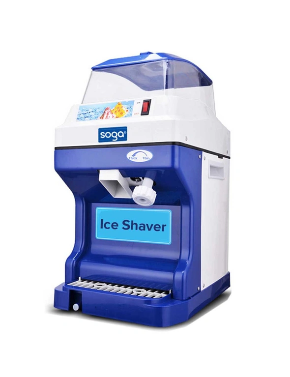 SOGA Commercial Ice Shaver Smoothie Maker , hi-res image number null
