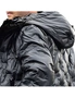 abbee Black 2XL Winter Hooded Glossy Overcoat Long Jacket Stylish Lightweight Quilted Warm Puffer Coat, hi-res