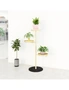 SOGA 2X 3 Tier Gold Round Plant Stand Flowerpot Tray Display Living Room Balcony Metal Decorative Shelf, hi-res