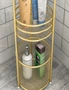 SOGA 3 Tier Bathroom Freestanding Storage Shelf Multifunctional Display Rack Organiser with Basket, hi-res