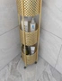 SOGA 3 Tier Bathroom Shelf Multifunctional Storage Display Rack Organiser with wheels, hi-res