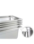 SOGA SS Gastronorm Pan 1/1 10cm Deep Tray 12pack, hi-res