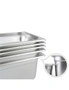 SOGA SS Gastronorm Pan 1/3 15cm Deep Tray 12pack, hi-res