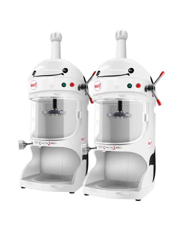 SOGA Commercial Auto Ice Shaver Crusher Machine 350W 2pack, hi-res image number null