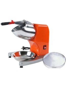 SOGA SS Commercial Electric Ice Crusher Slicer Machine 