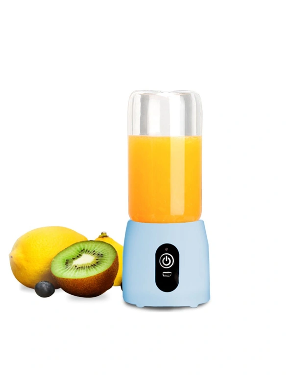 SOGA Portable Mini USB Rechargeable Fruit Mixer 2pack, hi-res image number null