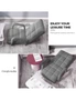 SOGA Foldable Lounge Cushion Adjustable Floor Lazy Recliner Chair with Armrest Grey, hi-res