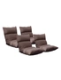 SOGA 4X Lounge Floor Recliner Adjustable Lazy Sofa Bed Folding Game Chair Coffee, hi-res
