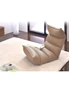 SOGA Foldable Tatami Floor Sofa Bed Meditation Lounge Chair Recliner Lazy Couch Khaki, hi-res