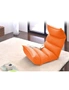 SOGA Foldable Tatami Floor Sofa Bed Meditation Lounge Chair Recliner Lazy Couch Orange, hi-res