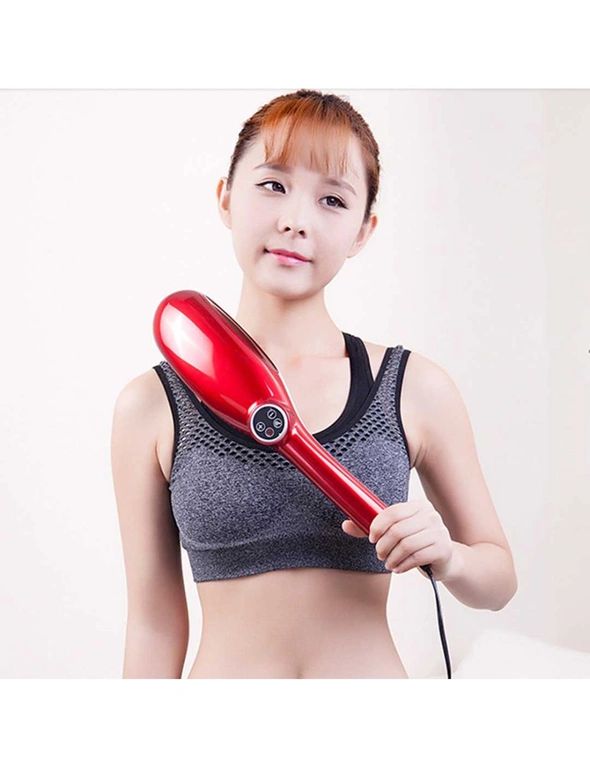 SOGA Portable Handheld Massager with 6 Heads, hi-res image number null