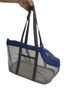SOGA 2X Grey Pet Carrier Bag Breathable Net Mesh Tote Pouch Dog Cat Travel Essentials, hi-res