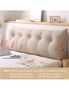 SOGA 120cm Beige Triangular Wedge Bed Pillow Headboard Backrest Bedside Tatami Cushion Home Decor, hi-res