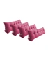 SOGA 4X 150cm Pink Triangular Wedge Bed Pillow Headboard Backrest Bedside Tatami Cushion Home Decor, hi-res