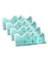 SOGA 4X 120cm Light Blue Princess Bed Pillow Headboard Backrest Bedside Tatami Sofa Cushion with Ruffle Lace Home Decor, hi-res