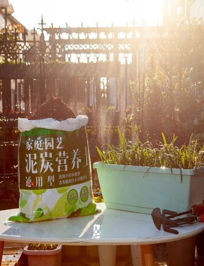 SOGA 49.5cm Green Rectangular Planter Vegetable Herb Flower Outdoor Plastic Box with Holder Balcony Garden Decor Set of 4, hi-res image number null