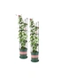 SOGA 2X 103cm 4-Bar Plant Frame Stand Trellis Vegetable Flower Herbs Outdoor Vine Support Garden Rack with Rings, hi-res