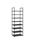 SOGA 8 Tier Shoe Storage Shelf Space-Saving Caddy Rack Organiser with Handle, hi-res