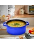 SOGA Cast Iron 24cm Stewpot Casserole Stew Cooking Pot With Lid 3.6L Black, hi-res