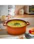 SOGA Cast Iron 24cm Stewpot Casserole Stew Cooking Pot With Lid 3.6L Black, hi-res