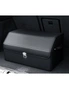 SOGA 4X Leather Car Boot Collapsible Foldable Trunk Cargo Organizer Portable Storage Box With Lock Black Medium, hi-res