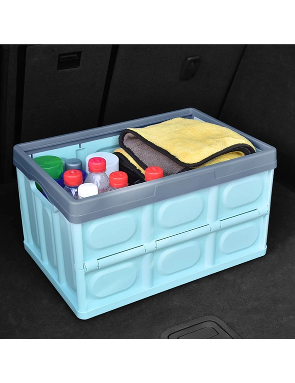 SOGA 2X 56L Collapsible Car Trunk Storage Multifunctional Foldable