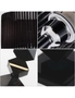 SOGA Black LED Table Lamp with Dark Shade 60cm 2pack, hi-res